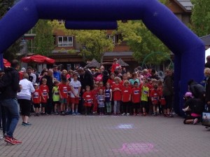 Anja: front line.  All I could think was "please don't get trampled".