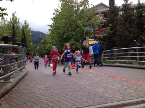 The future of Canadian running, right there.