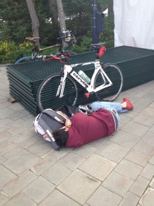 I don't know who this is, but I kind wanted to heckle him.