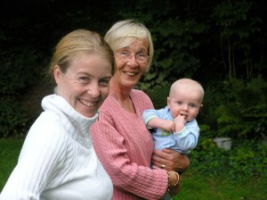 My favourite photo of us, with Will.